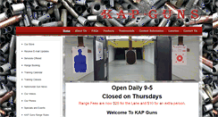 Desktop Screenshot of kapguns.com
